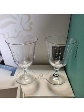 MIKIMOTO WINE GLASS 🍷 🥂  VINTAGE NOT USED